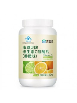康恩贝 维生素c vc 咀嚼片非泡腾片 补充VC 可搭配VE 1.2g*100片