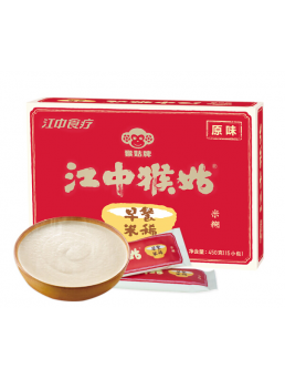 江中猴姑米稀 营养早餐冲调谷物麦片青老年人食品搭配江中猴头菇饼干代餐(15袋)15天装450g